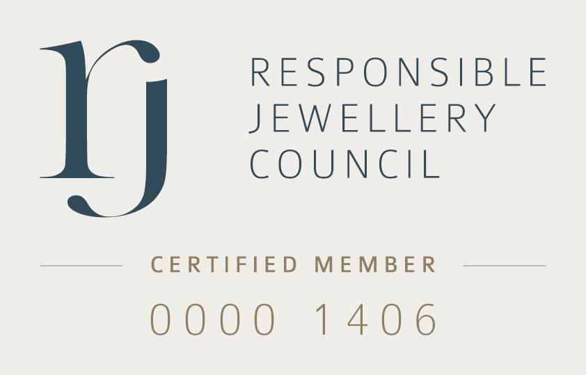 Responsible Jewellery Council — Certified Member № 0000 1406